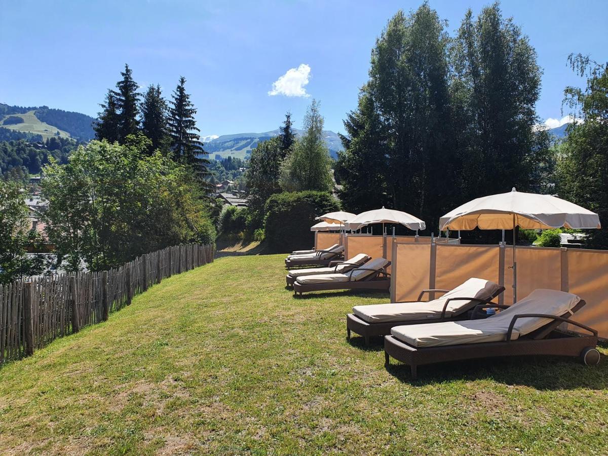 Le Chalet Blanc Megève Extérieur photo