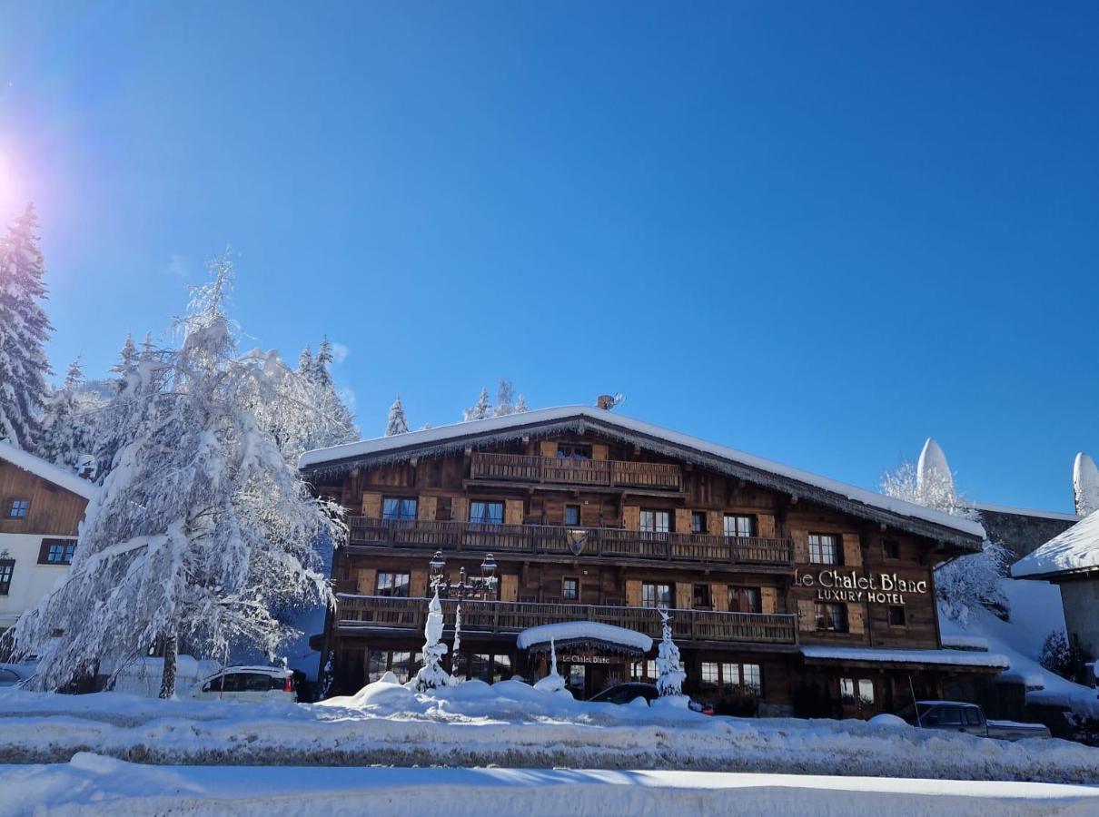 Le Chalet Blanc Megève Extérieur photo