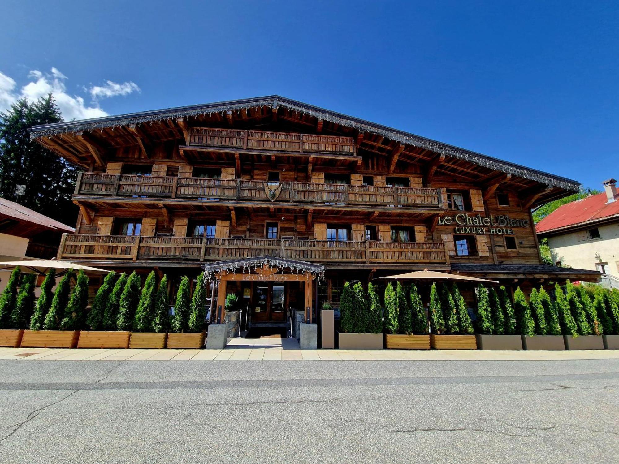 Le Chalet Blanc Megève Extérieur photo