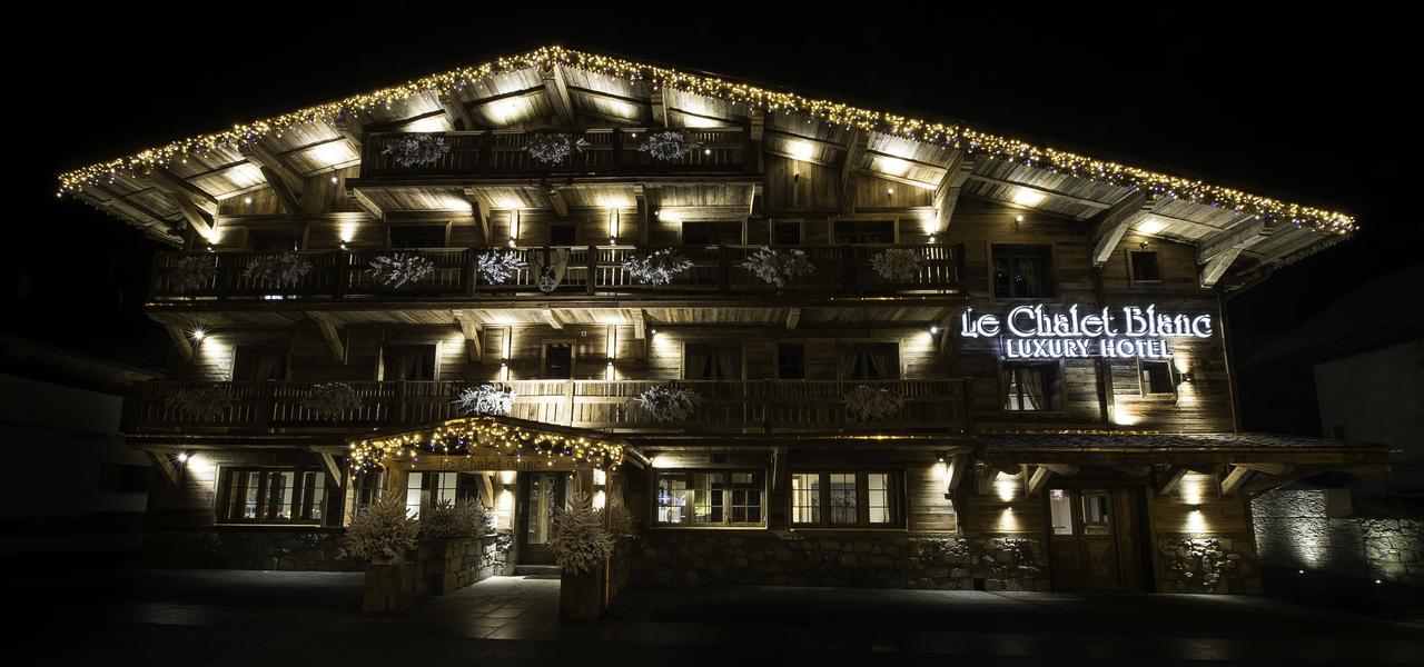 Le Chalet Blanc Megève Extérieur photo