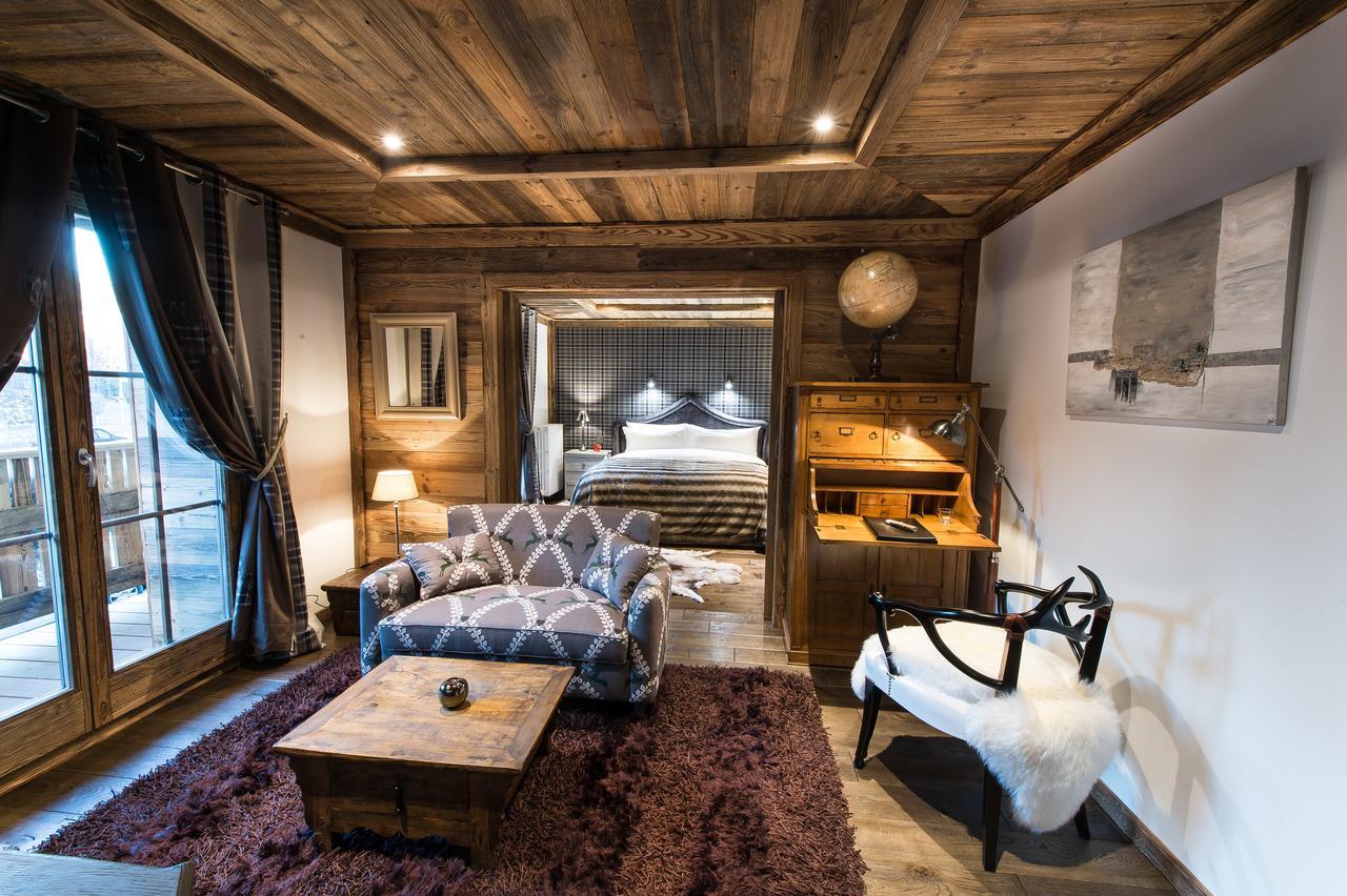 Le Chalet Blanc Megève Extérieur photo
