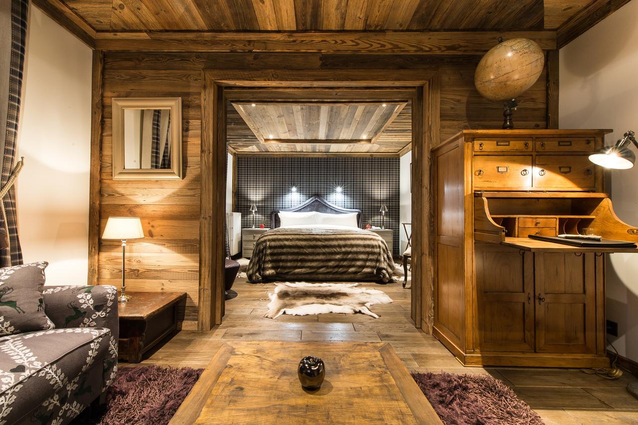 Le Chalet Blanc Megève Extérieur photo