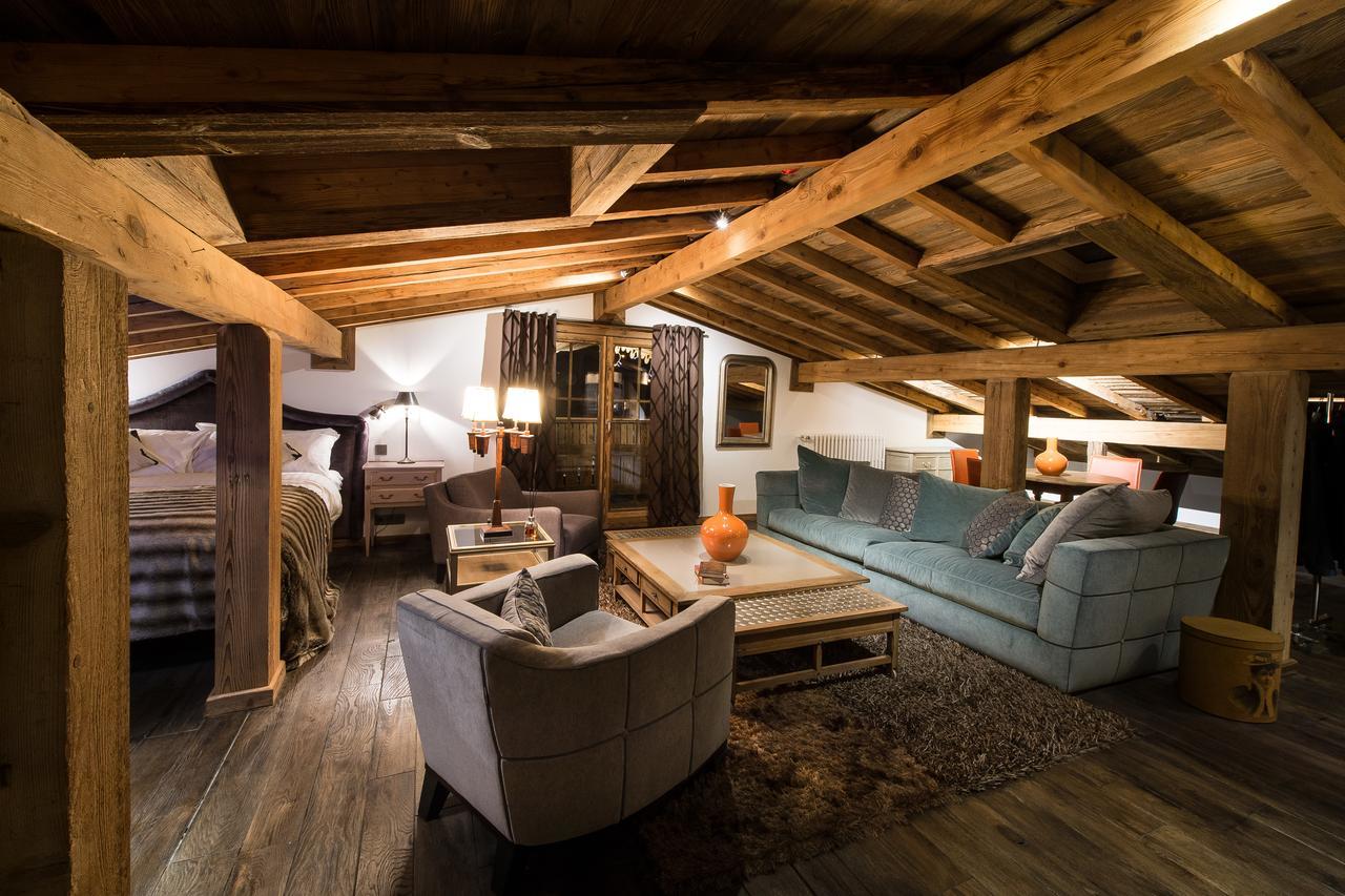 Le Chalet Blanc Megève Extérieur photo