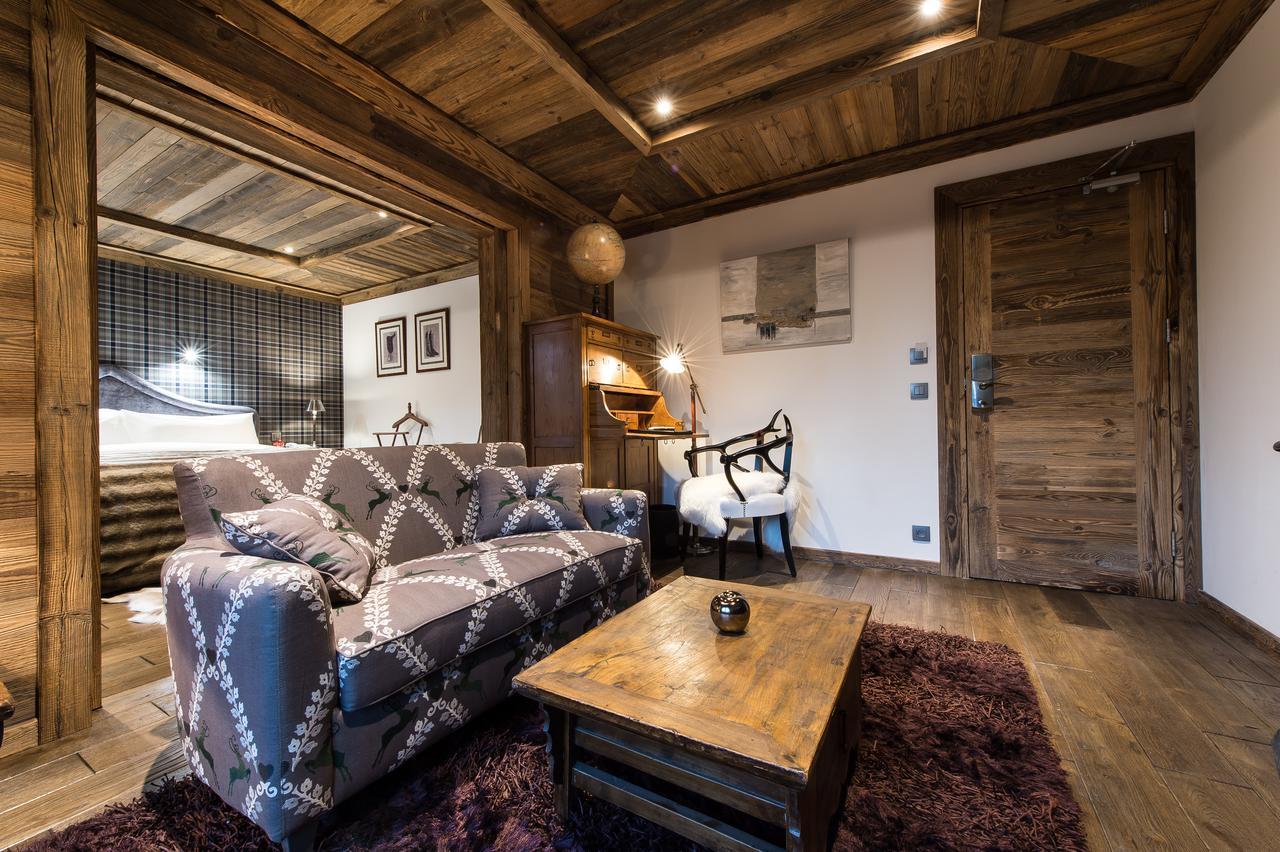 Le Chalet Blanc Megève Extérieur photo