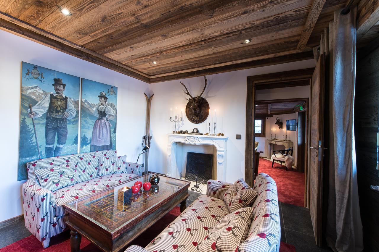 Le Chalet Blanc Megève Extérieur photo
